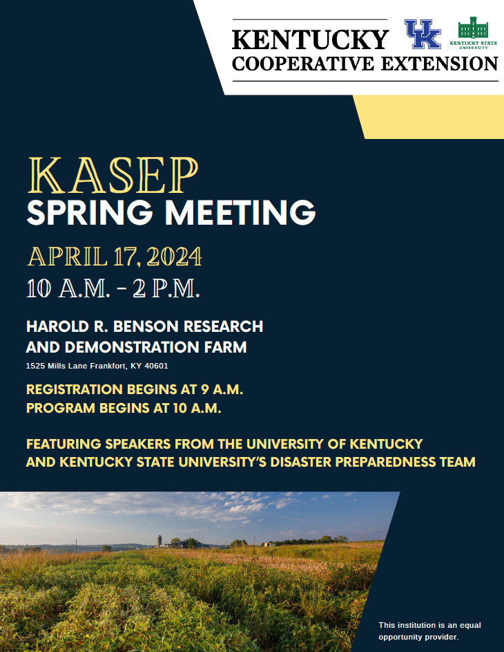 Save the date flyer for the 2024 Spring Meeting